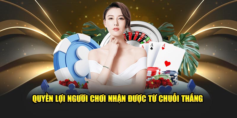 Quyền lợi người chơi nhận được từ chuỗi thắng